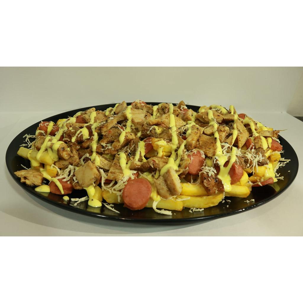 SALCHIPAPON SUPER ESPECIAL(3 Personas)